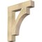 Ekena Millwork Westlake Block Rough Sawn Bracket, Douglas Fir, 6"W x 32"D x 38"H BKT06X32X38WTL05RDF - alternate 1